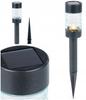Solar garden lamp LED 27003000K Warm white light twilight sensor