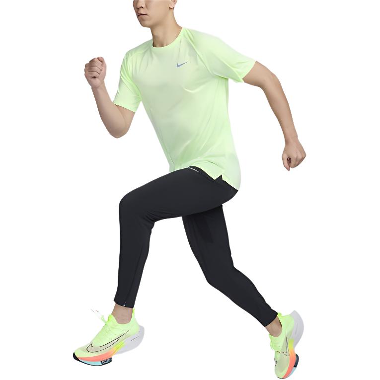 Nike Мужская футболка Dri FIT ADV Ультралегкая Неоново-желтый/Серебристый светоотражающий HV5204-701