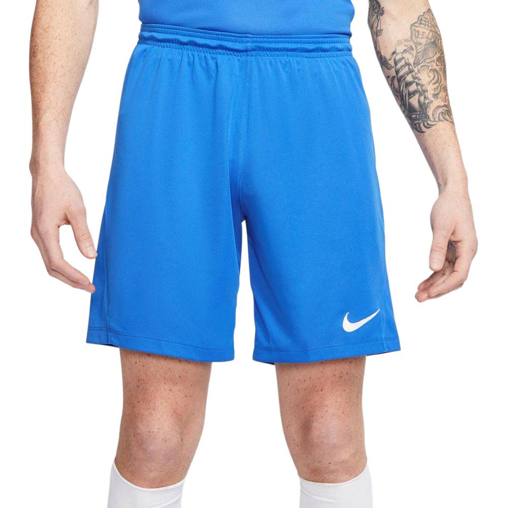 Nike Мужские быстросохнущие футбольные тренировочные шорты Dri-FIT синие BV6855-463