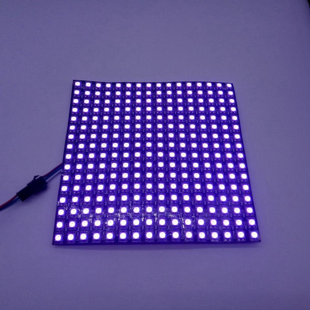 8x32 WS2812 RGB светодиод с модулем IC Pixel Screen Pixels Led Panel Light Panel Matrix Panel Light