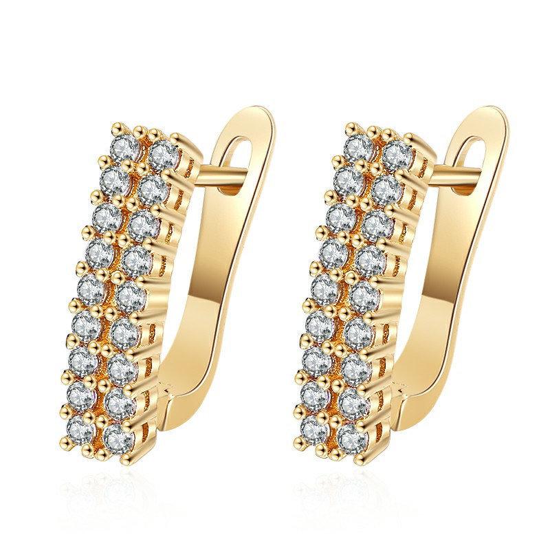 Серьги-гвоздики из серебра 925 пробы, женская мода, милые, крошечные, с прозрачным кристаллом и фианитом, подарок для девочек, подростков, женщин, новые