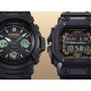 Casio Мужские часы G-SHOCK GX-56RC-1JF [серия G-SHOCK TEAL и BROWN COLOR] квадратные, черная смола