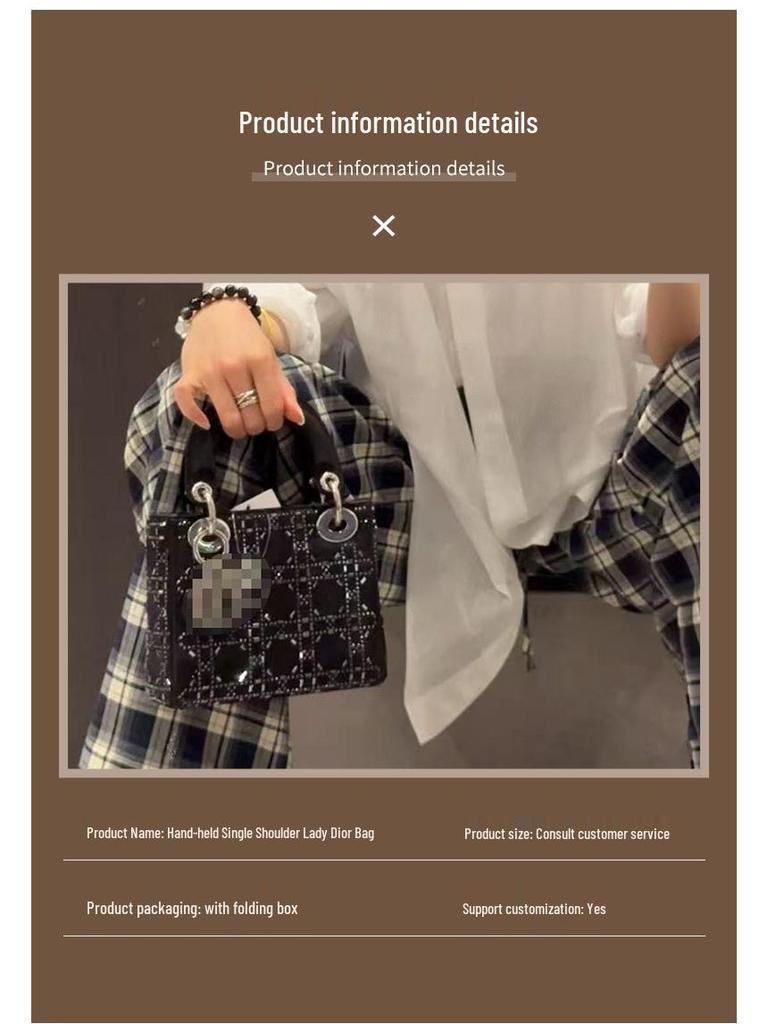 2025 Dika Высококлассная Сумка Звездная для Богатой Леди: Элегантная и Шикарная Ароматная Сумка