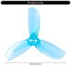 4pcs/Set 3 Blade Drones Propellers For 04 Drones Smooth and Clear Video 63.5mm Diameter 2.4in Pitches Lightweighted