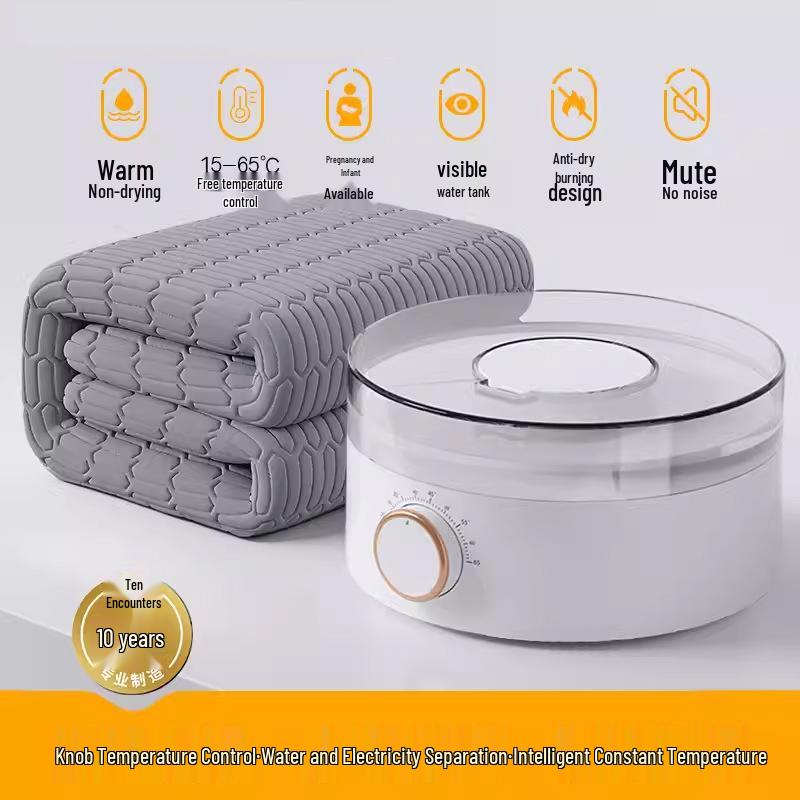 Hydronic Electric Blanket 2024: Heated, Dehumidifying, Mite-Removing, Washable for Single Beds