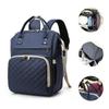 Portable Diaper Bag Backpack Large Capacity Water-resistant Travel Baby Nursing Bag Mommy Bag with USB Charging Port Stroller Straps Thermal Pockets