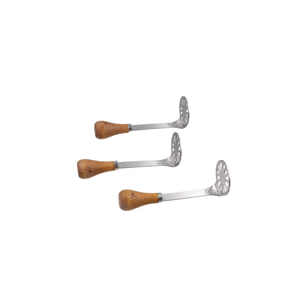 Wooden Handle Potato Masher Upright Rice Crusher Potato Presser Mashed Potatoes