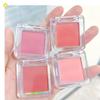 1 шт. кремовая палетка румян, матовая, с шиммером, с блестками, пигментированная косметика для макияжа, тени для век, пудра, водостойкий стик для глаз, косметика для макияжа для женщин, румяна