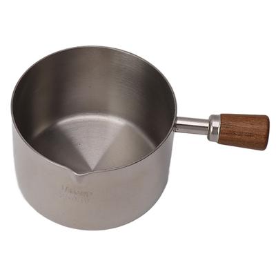 Чашка для соуса из профессиональной нержавеющей стали 304 с ручкой для приготовления соуса на банкете