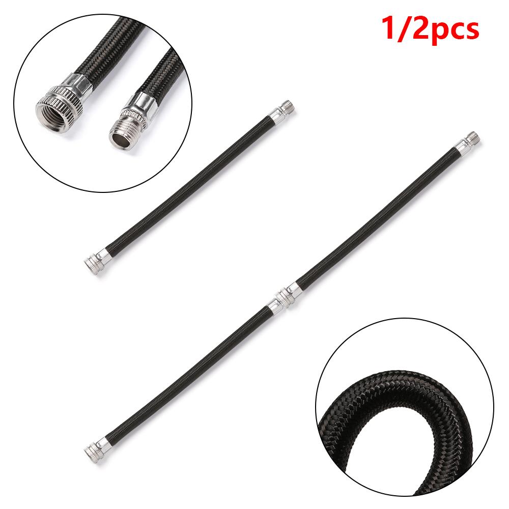 Parts Longer Use150Psi Schrader Bike Hose Adapter Pump Extension Hose Tube Pipe Cord Bicycle Pumps