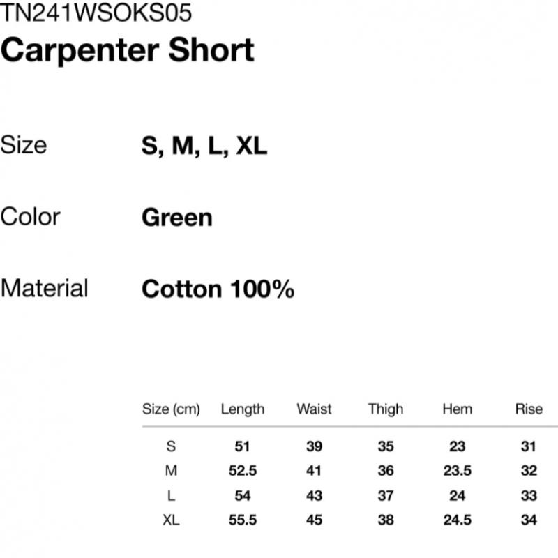 Thisisneverthat Carpenter Short Green