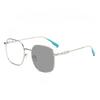 Fashion Large Frame Photochromic Reading Glasses Women Anti-Uv Sunglasses Blue Light Blocking Prescription Lenses Diopter+2.25