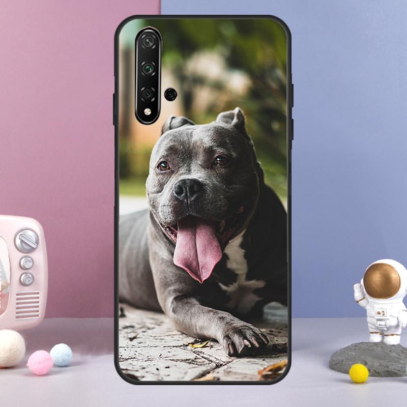 Чехол для Huawei Nova 9 10 SE 3i 7i 8i 11i 12i Y60 Y61 Y70 Y72 Y73 Y90 Y91 P20 P30 P40 Lite с изображением собаки Питбуль Питбуль