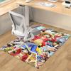 Straw Hat Pirate Luffy Carpet For Playroom Bedroom Living Room Sofa Home Decor Kids Game Area Rug Nonslip Floor Mat