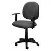Office Chair Cover Swivel Office Chair Iso, Velvet, Black
