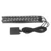 8 Color RGB Light 48 LEDs Light Strip Sound Control Lamp for Party Decoration Lighting DC5‑12V