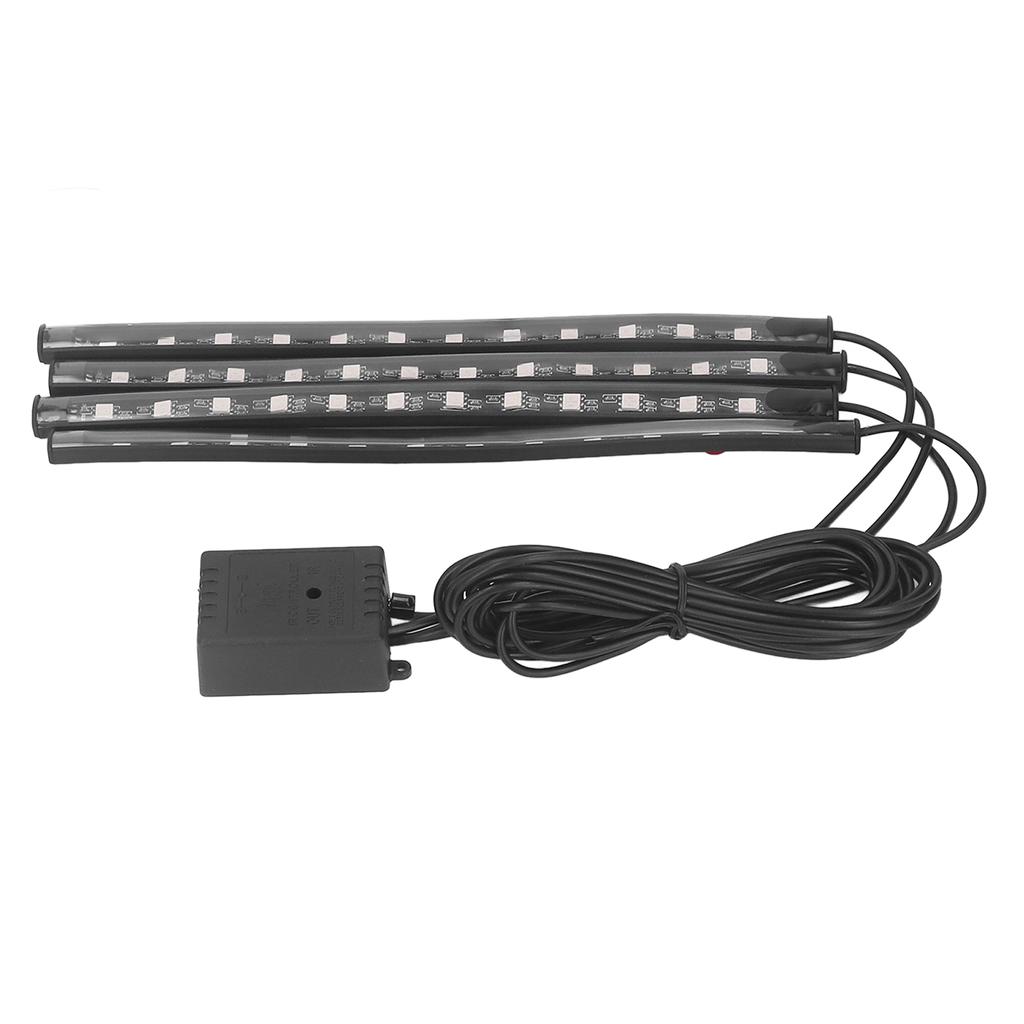 8 Color RGB Light 48 LEDs Light Strip Sound Control Lamp for Party Decoration Lighting DC5‑12V