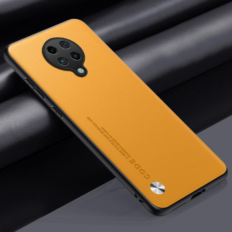Роскошный чехол из искусственной кожи для Xiaomi Poco F2 Pro, задняя крышка, матовый силиконовый чехол для телефона с полной защитой для Redmi K30 Pro Coque