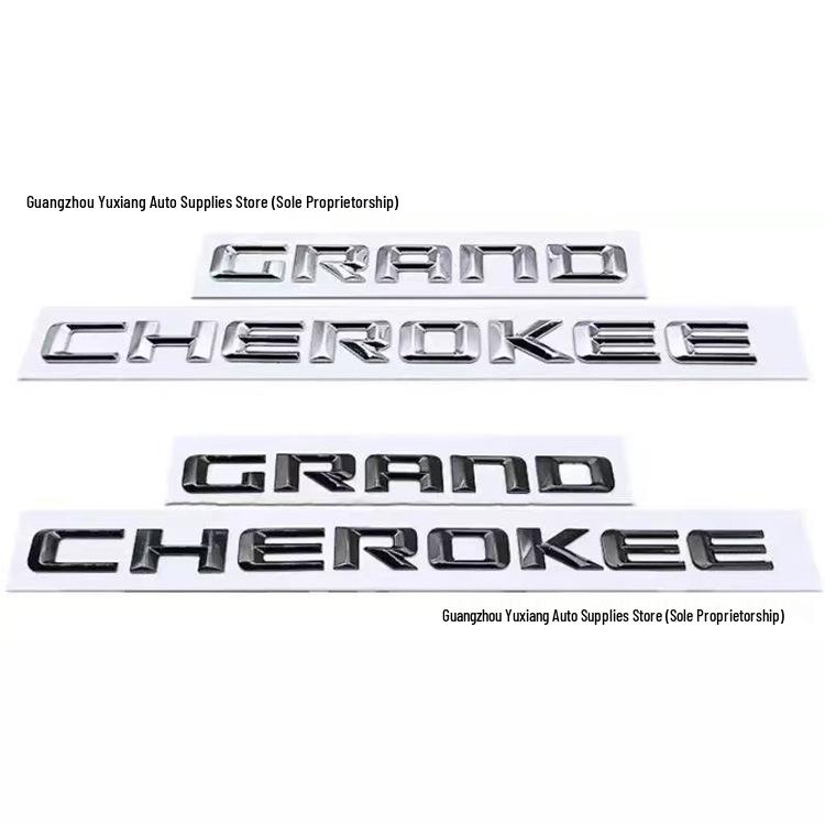 Jeep Grand Cherokee Car Door Emblem Logo Modified Sticker