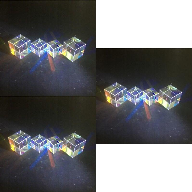 Ловец солнца, призма-куб с преломляющим светом, для подарка и домашнего декора