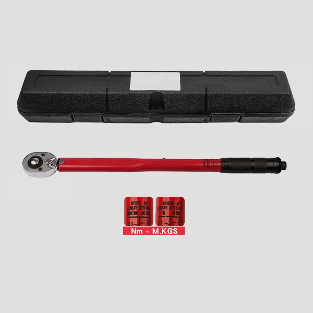 Регулируемый динамометрический ключ 1/4 дюйма, гаечный ключ 5-25 Нм, ручной инструмент, велосипед, мотоцикл, автомобиль, ремонт