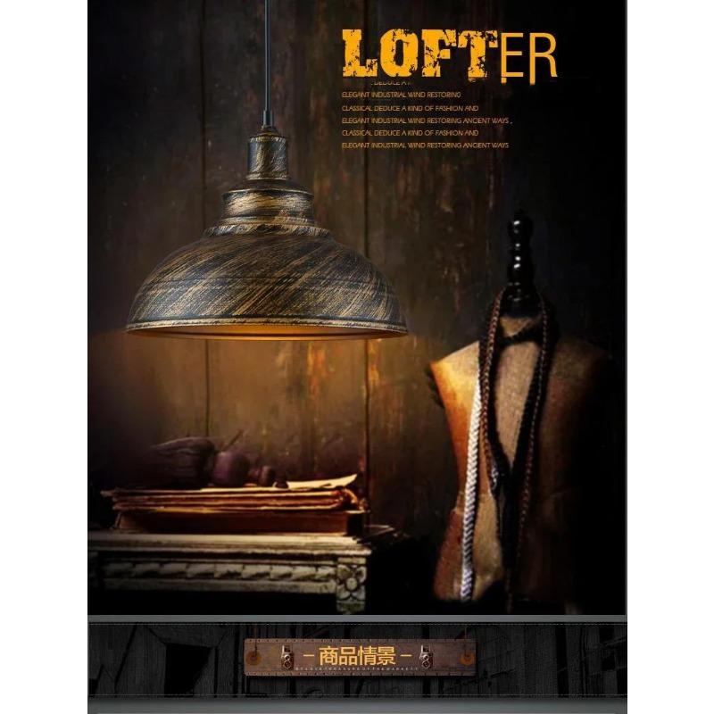 Vintage Simple Design Pendant Light for Home Decor Hanging Lamp Shade Apply for Dining Room Living Room Decorative Lighting
