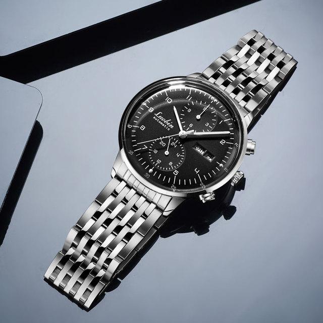 Luobin автоматические механические часы мужские лучшие роскошные брендовые деловые часы 42 мм из нержавеющей стали календарь светящиеся наручные часы мужские