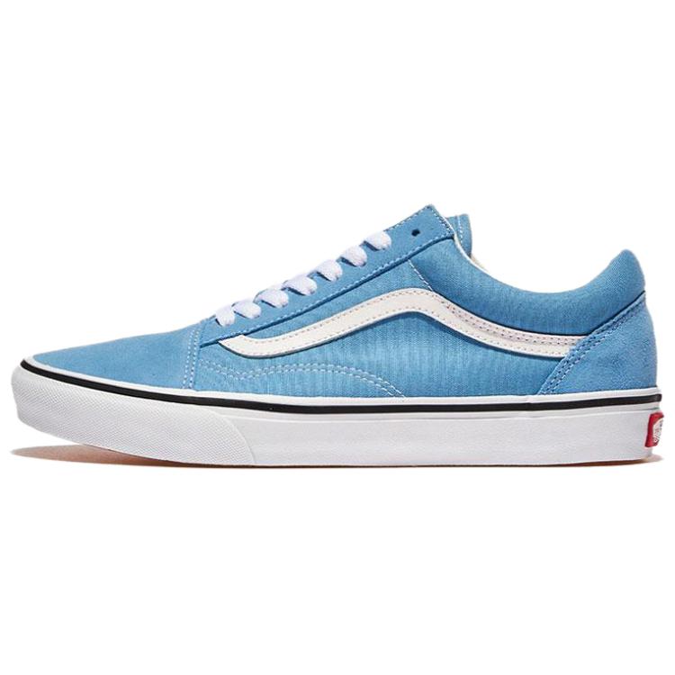 Vans Низкие кеды для скейтбординга Old Skool, унисекс, сине-белые, VN000D5NE2W