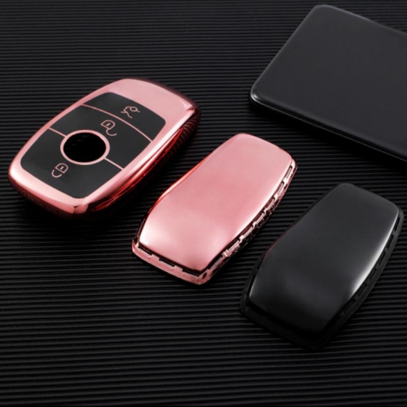 Чехол для дистанционного ключа из ТПУ для Mercedes Benz ACESG Class GLC CLE CLA W177 W205 W213 W222 X167 AMG, защитный держатель
