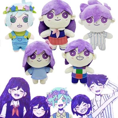 Мягкие игрушки Omori, мультяшные мягкие куклы, плюшевые фигурки OMORI Sunny, Basil Aubrey, Kel Mari Merch, косплей, подушка Peluche, рождественский подарок