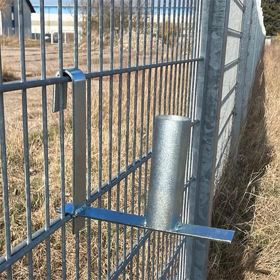 Yousheng Metal Fence Hook Fence Anti View Strip Roller Многоразовый крючок с цилиндрическим роликом для установки ленты конфиденциальности на заборе