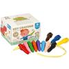 Hoan Miro Key Crayon 94686, 1 Piece, 12 Colors That Doesn't Stain Your Hands, Korean Toy Supplies