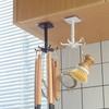 Подвесная организация домашних аксессуаров. Кухня Дом и Декор Крючки Крючок Посуда Ванная Комната Вращающаяся Хранение 1/2/3 ШТ Сад