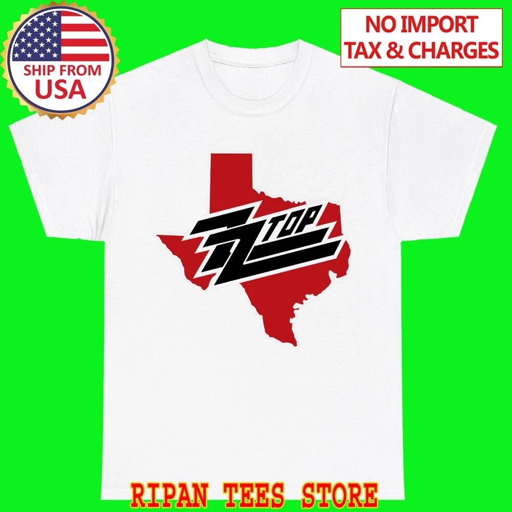 ZZ Top Техасский Белый Размер S - 5XL