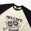 Seupeullaesikodeu Реглан с длинным рукавом Кремовый - Mixtape