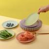 Creative Lace Decor Food Plate Exquisite Beautiful Plastic Cake Plate