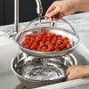 Корзина для пароварки из нержавеющей стали, скороварка, корзина для пароварки с ручкой, сетка для пропаривания, сливной фильтр, кухонная утварь