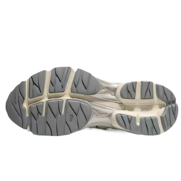 Asics Gel-Flux Удобные Модные Кроссовки с Низким Верхом для Бега Женские кроссовки Бежевый Серебристый 1012B464-302