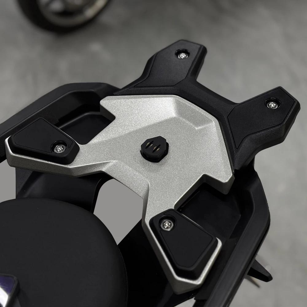 For BMW GS1300 R1300GS Adventure C400GT C400X Motorcycle Rear Box Tail Rack Luggage Top Case Bracket Holder USB interface