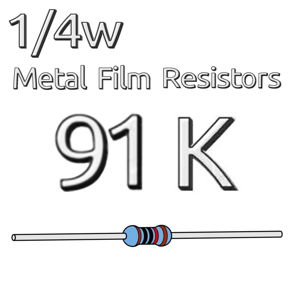 200 шт. 1/4 Вт, 0,25 Вт, 1% допуск, металлопленочный резистор 68K, 75K, 82K, 91K, 100K, 110K, 120K, 150K, 180K, 200K, 220K, 240K, 270K, 300K, 330K, 360K, 390K, 510K, Ом.