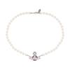 VIVIENNE WESTWOOD Латунные Ожерелья Женские Серебряные 6301011G02P308P308