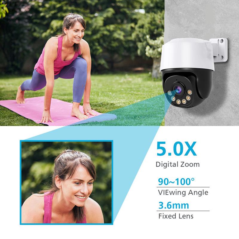 Acarte 4K 8MP PTZ Security Camera System