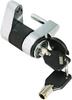 Trimax Hitch Coupler Lock -Chrome Plated Trailer [Anti-Theft]