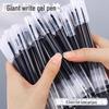 Giant 0.5mm Gel Pen - Large Capacity, Quick-Drying Needle Tip for Office & Exams