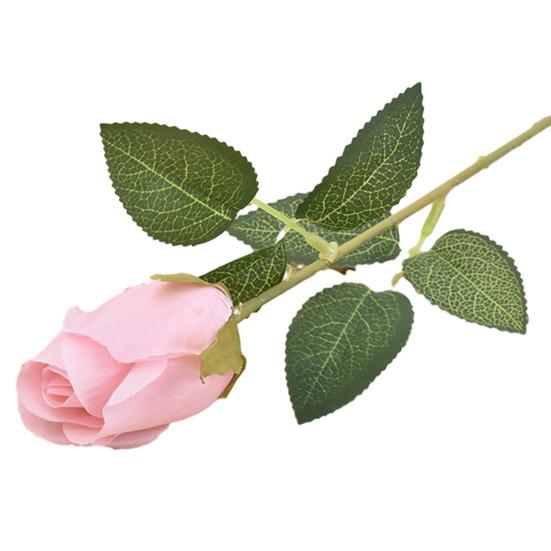 Искусственный цветок розы Реалистичная поддельная шелковая цветочная ветка Дом Офис Свадебная вечеринка Настольное украшение DIY Ваза Искусственный цветущий декор