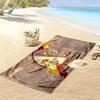 Racing Club de Lens2 Print Beach Towel, Large Soft Quick Dry Towel for Beach Camping Swimming