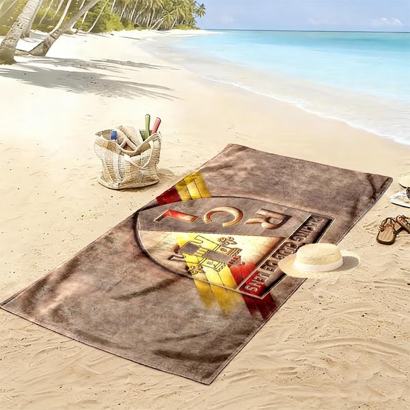 Racing Club de Lens2 Print Beach Towel, Large Soft Quick Dry Towel for Beach Camping Swimming