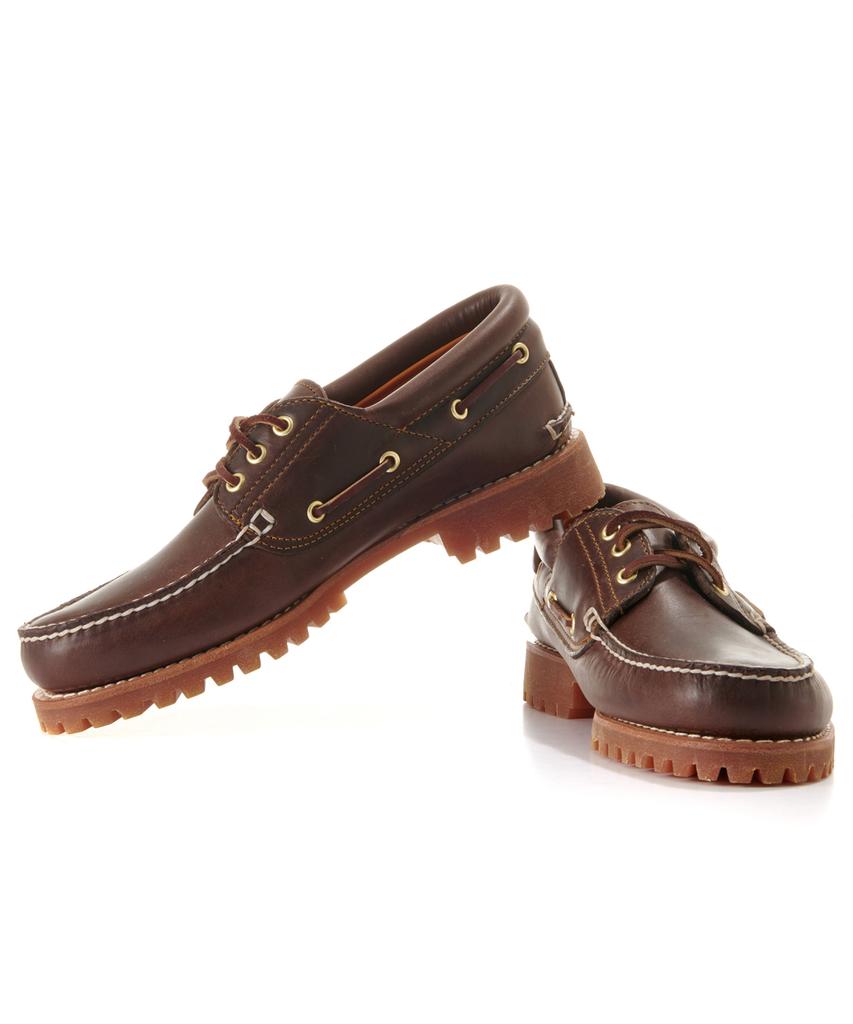 Timberland [Icon] (Men'S) Classic 3-Eye Boat Shoes - Brown / 30003-214