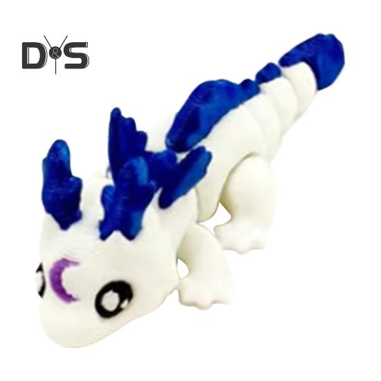 Яйцо таинственного дракона, красочное пасхальное яйцо дракона, напечатанное на 3D-принтере, подвижная шарнирная игрушка-дракон, пасхальная корзина, наполнители, подарки для любителей фэнтези