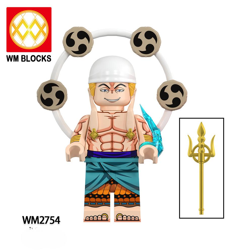 MOC WM6188 Аниме Фигурки Кирпичи 1 шт. собранные совместимые строительные блоки игрушки для детей подарок друзьям